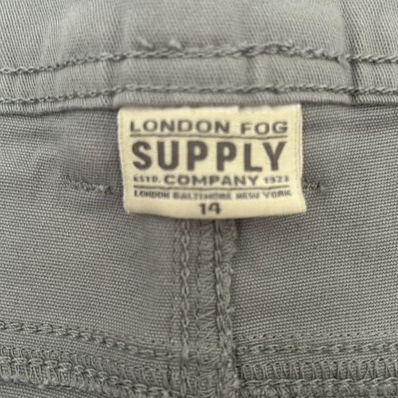 London Fog Supply Co Gray Utility Pants. Size 14. NWT. - Picture 7 of 10